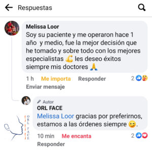 Dr. Darwin Serrano Zh. Dra. Carolina Tubay de S. Otorrinolagingologo, Otorrino. orlface. Manta. Salinas. Rinoplastia.