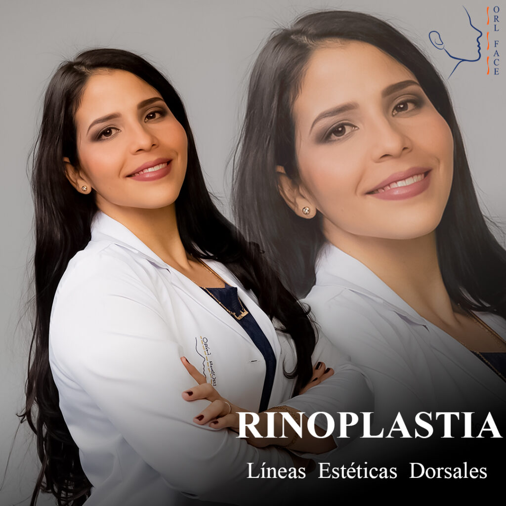 Dr. Darwin Serrano Zh. Dra. Carolina Tubay de S. Otorrinolagingologo, Otorrino. orlface. Manta. Salinas. Rinoplastia.